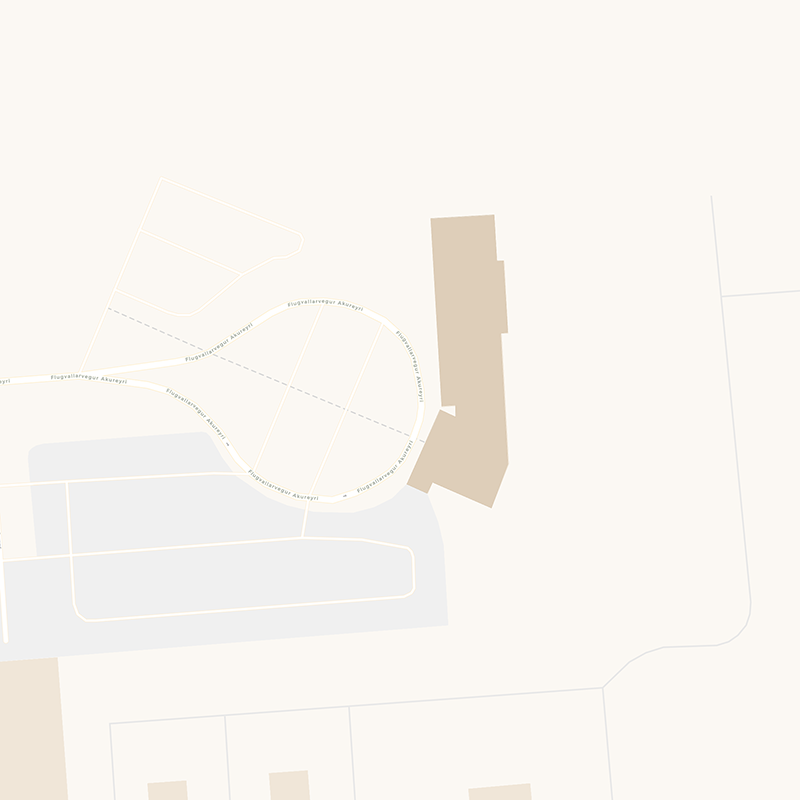 Akureyri terminal map