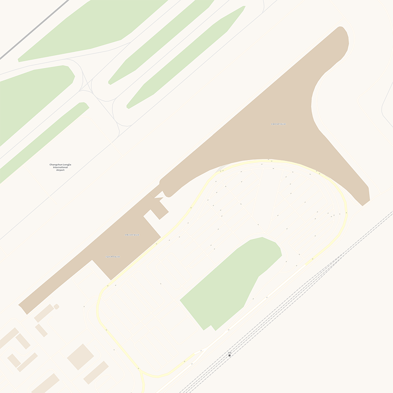 Changchun Longjia International Airport terminal map