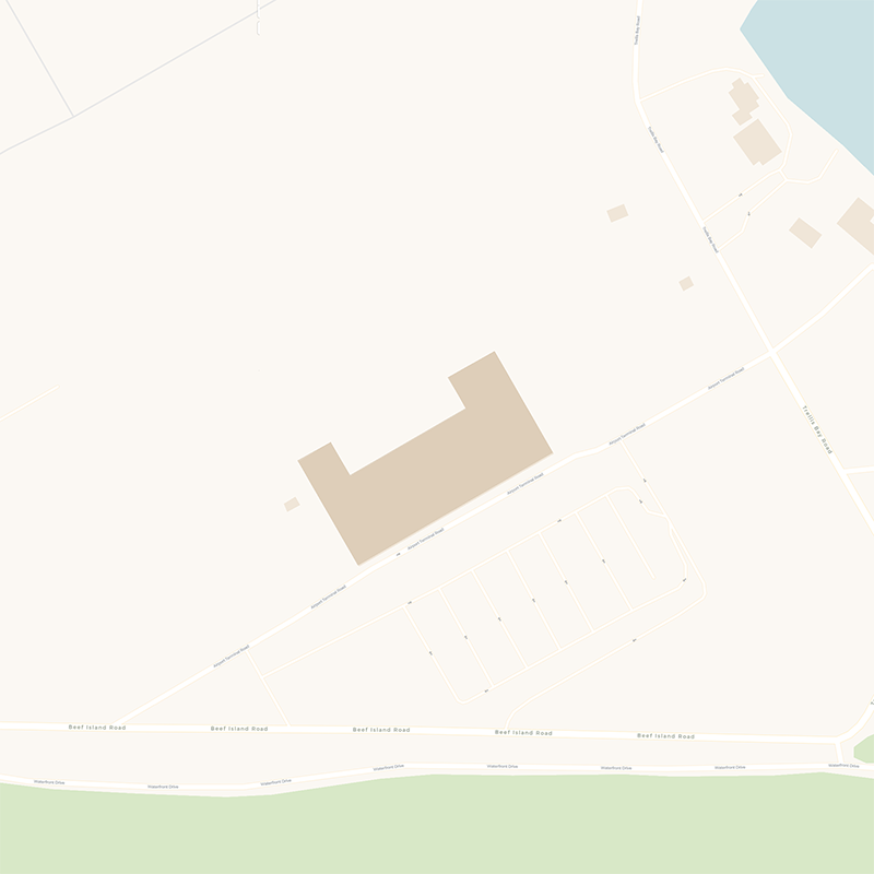 Beef Island terminal map