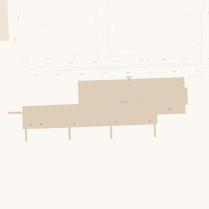 Harstad-Narvik terminal map