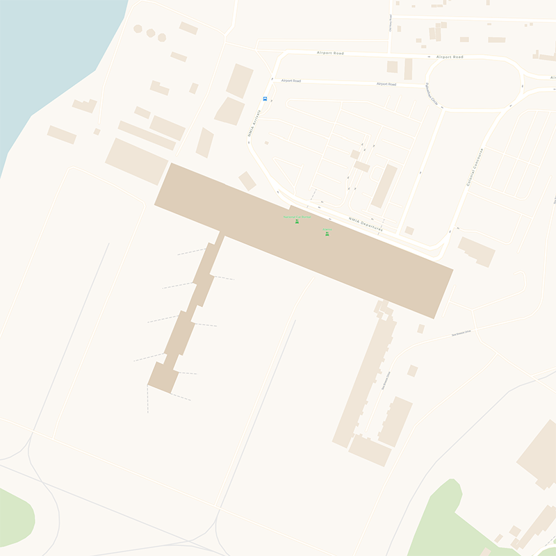 Norman Manley International Airport terminal map