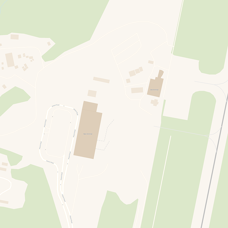 Kumasi Airport terminal map