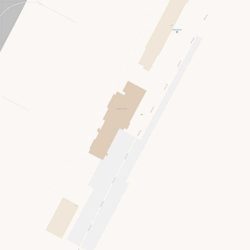 Leknes Airport terminal map