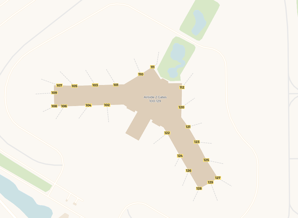 Orlando International airport map | Orlando (MCO) terminal overview | Airport Information