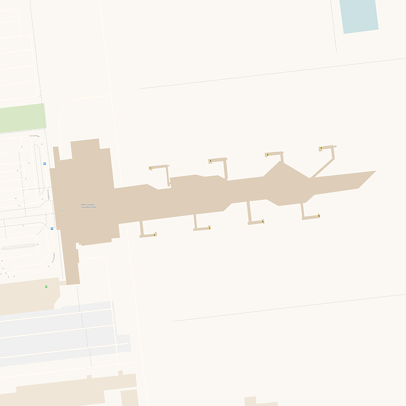 Malmö Airport terminal map