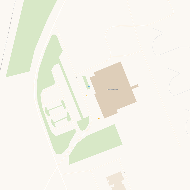 Mostar terminal map