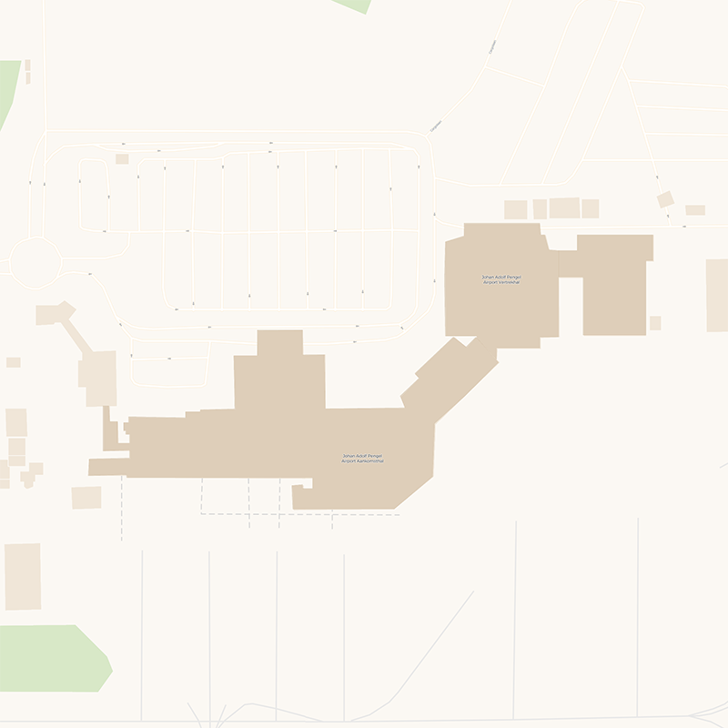 Johan A Pengel International terminal map