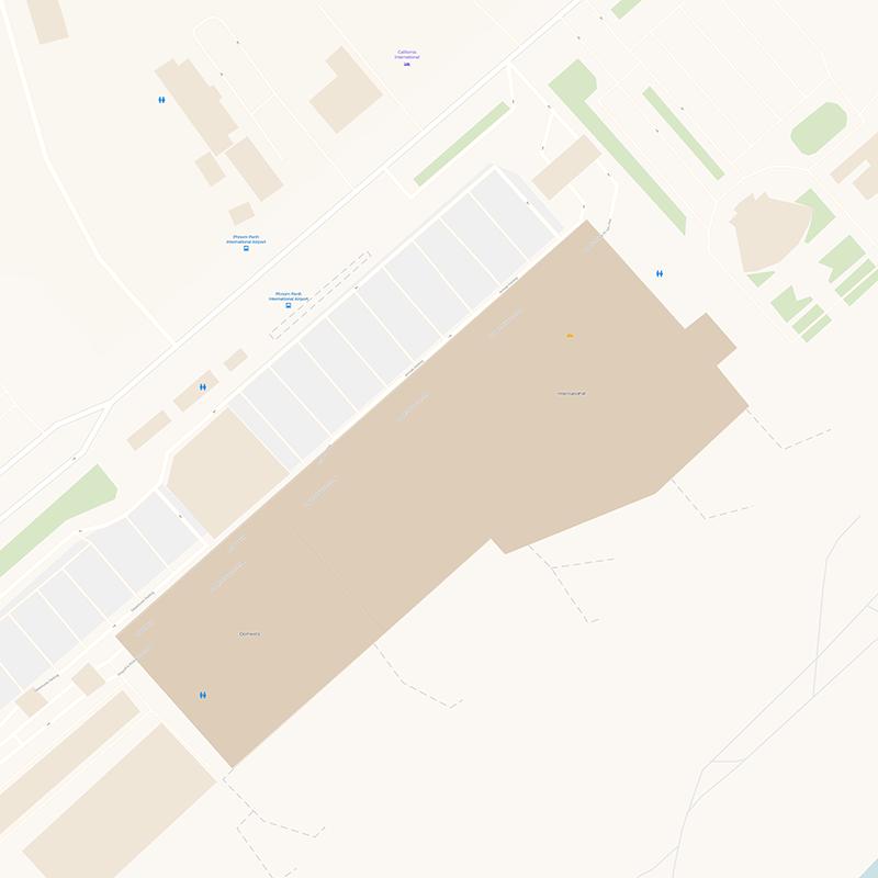 Phnom Penh terminal map