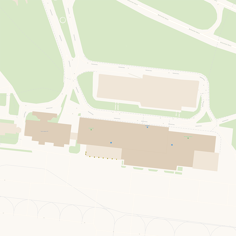 Chisinau International Airport terminal map