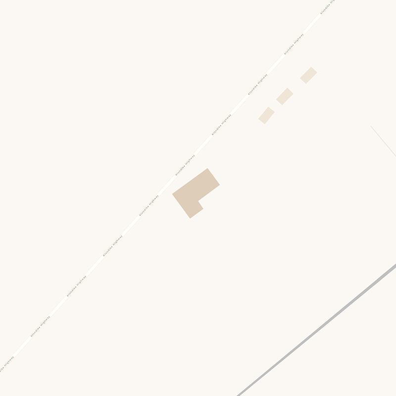Dawson City Airport terminal map